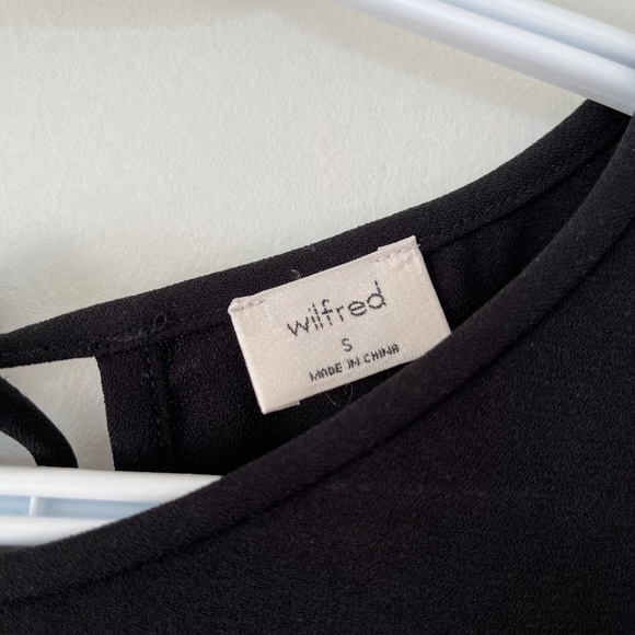 BNWOT⎜Aritzia Wilfred⎜FLEURETTE JUMPSUIT⎜BLACK - Picture 10 of 12